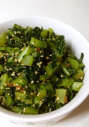 大根の葉の炒め物-レシピのメイン写真