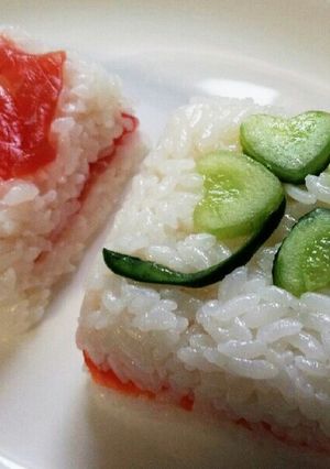豆腐パックで簡単！押し寿司-レシピのメイン写真
