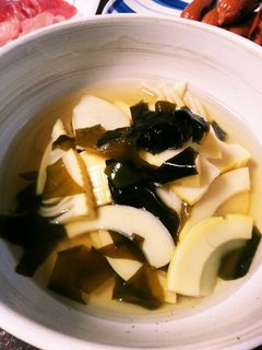 今が旬!! 筍とワカメの煮物-レシピのメイン写真