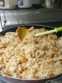 フライパンでタケノコ混ぜご飯-レシピのメイン写真