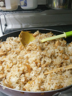 フライパンでタケノコ混ぜご飯-レシピのメイン写真