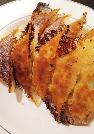モチモチパリパリしそ餃子 (にんにく無)-レシピのメイン写真