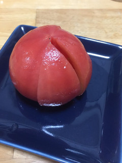 トマト(皮の剥き方)-レシピのメイン写真