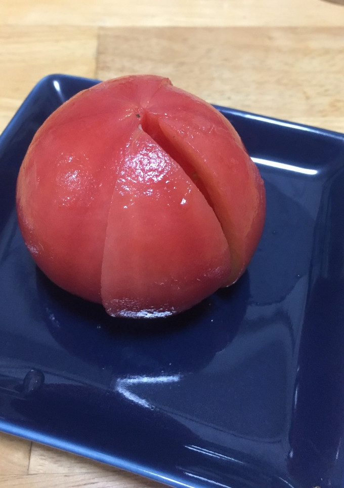 トマト（皮の剥き方）-レシピのメイン写真