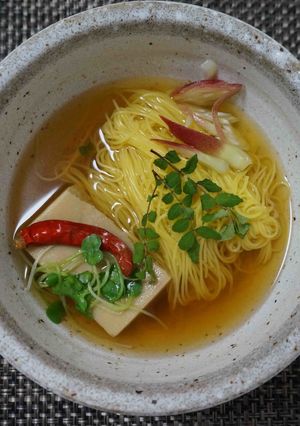高野豆腐とにゅうめん-レシピのメイン写真