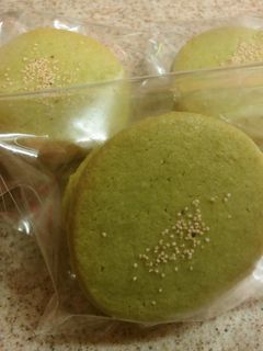 銀杏抹茶バターサンド-レシピのメイン写真