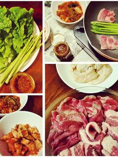 韓国ごはん*サムギョプサル(焼肉)-レシピのメイン写真
