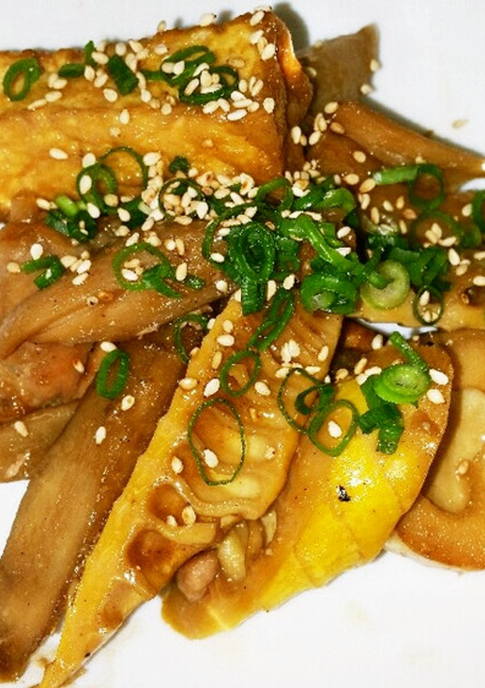 筍&根野菜の中華味噌炒め-レシピのメイン写真