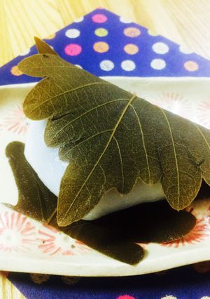 ビニール袋と電子レンジで♪柏餅-レシピのメイン写真