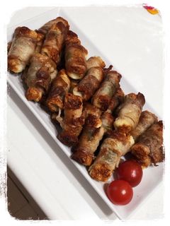 少ないお肉でもボリューム満点肉巻きちくわ-レシピのメイン写真