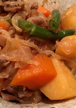 煮崩れしない我が家の肉じゃが-レシピのメイン写真