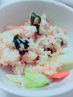 余った鮭でチャーハン-レシピのメイン写真