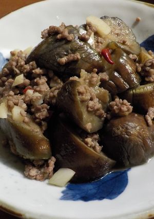 ナスとひき肉のピリ辛炒め-レシピのメイン写真