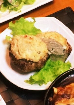 筍とお豆腐いりスタッフドしいたけ-レシピのメイン写真