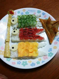 鯉のぼりプレート-レシピのメイン写真