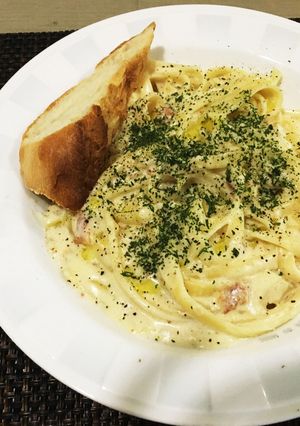 White pasta-レシピのメイン写真