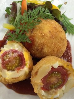 カンタントマト入り玉子コロッケ-レシピのメイン写真