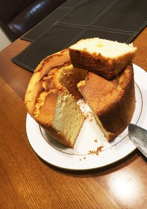 ふわふわシフォンケーキ-レシピのメイン写真