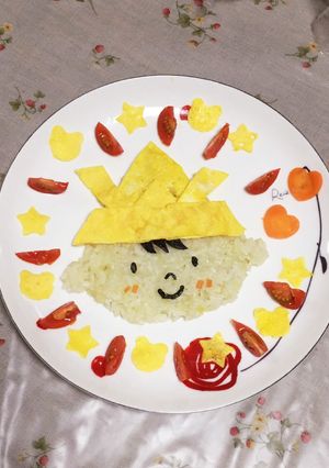 こどもの日☆簡単かぶとボーイご飯-レシピのメイン写真