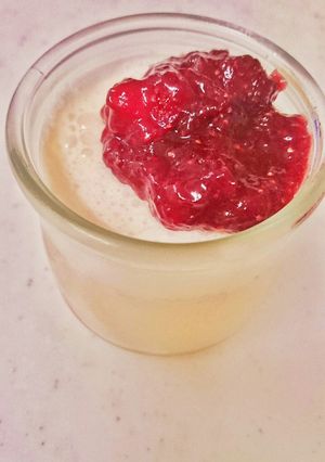 とろとろ苺ババロア-レシピのメイン写真