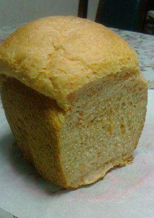 HBで人参(ジュースの搾りカス)食パン-レシピのメイン写真