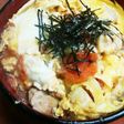 簡単!トマトDEさわやか風味の親子丼♪