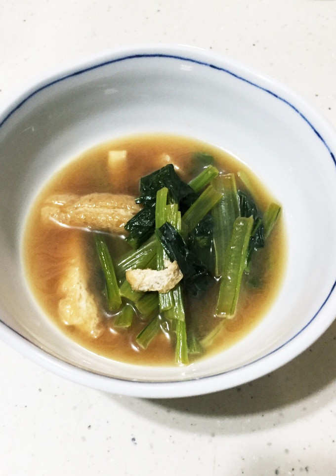 ☆お弁当☆小松菜とあげの煮びたし-レシピのメイン写真