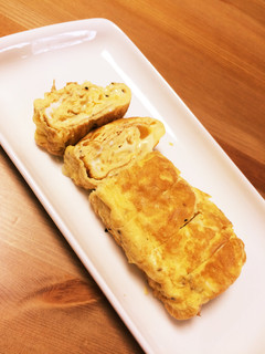 中からとろーり!チーズたっぷり卵焼き-レシピのメイン写真