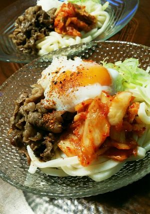 ✿冷やしスタミナうどん✿-レシピのメイン写真