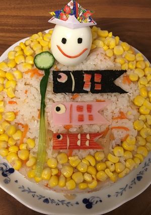 こどもの日⭐︎こいのぼりお寿司ケーキ-レシピのメイン写真