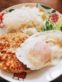 豆腐ハンバーグ *-レシピのメイン写真