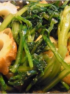 春菊と竹輪の胡麻和え-レシピのメイン写真