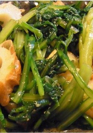 春菊と竹輪の胡麻和え-レシピのメイン写真