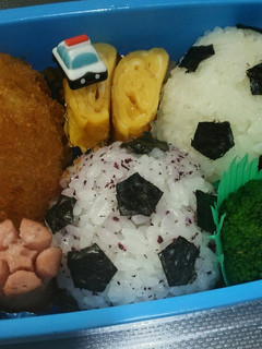 サッカーボールのキャラ弁当☆-レシピのメイン写真