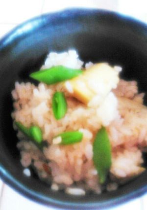 筍と鶏肉の炊き込み御飯-レシピのメイン写真