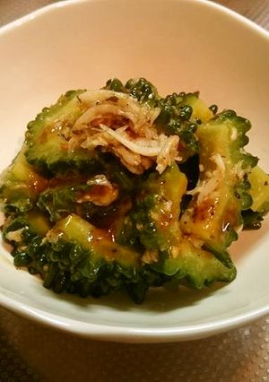 ホシサンしそみそ★でゴーヤーの炒め物-レシピのメイン写真