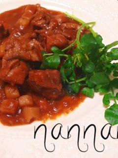 簡単♪チキンの赤ワイン煮〜ブルゴーニュ風-レシピのメイン写真
