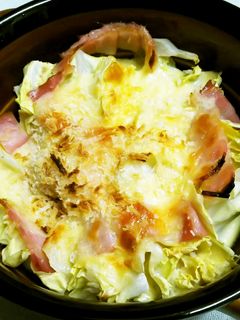 キャベツとベーコンのチーズ焼き-レシピのメイン写真
