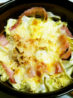 キャベツとベーコンのチーズ焼き-レシピのメイン写真