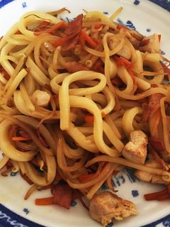 コンソメ焼うどん-レシピのメイン写真