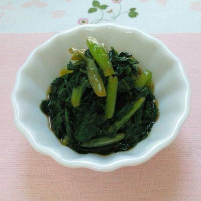 激安通販の ピリ辛！！葉(花)わさびの醤油漬け by じゅびにゃん 山菜