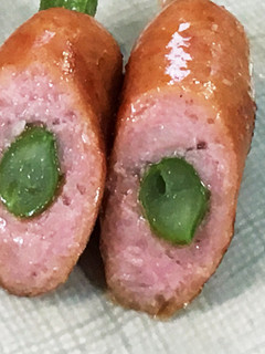 【お弁当】インゲンinウインナー-レシピのメイン写真