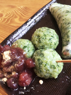 ごはんで簡単♡よもぎ団子-レシピのメイン写真