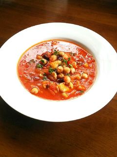 鶏肉&ミックスビーンズのトマトスープ♪-レシピのメイン写真