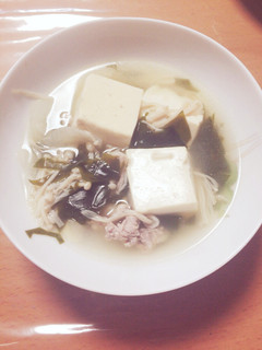 あっさり肉豆腐*´`*-レシピのメイン写真