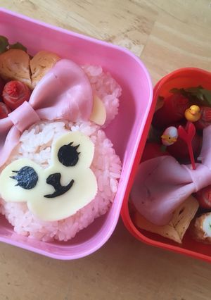 シェリーメイ 薔薇園 キャラ弁-レシピのメイン写真
