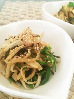 常備菜★大根とピーマンの塩昆布きんぴら-レシピのメイン写真