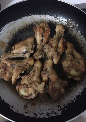 ノンオイルでパリパリ柔らか手羽照り焼き-レシピのメイン写真