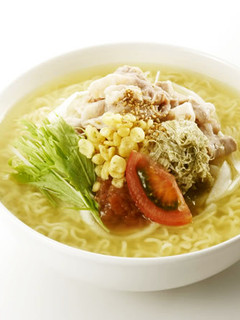 冷やし豚シャブと梅ポン酢の冷麺-レシピのメイン写真