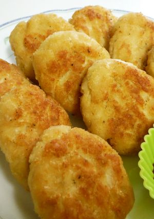 1cmの油で焼き揚げ♪おからナゲット-レシピのメイン写真